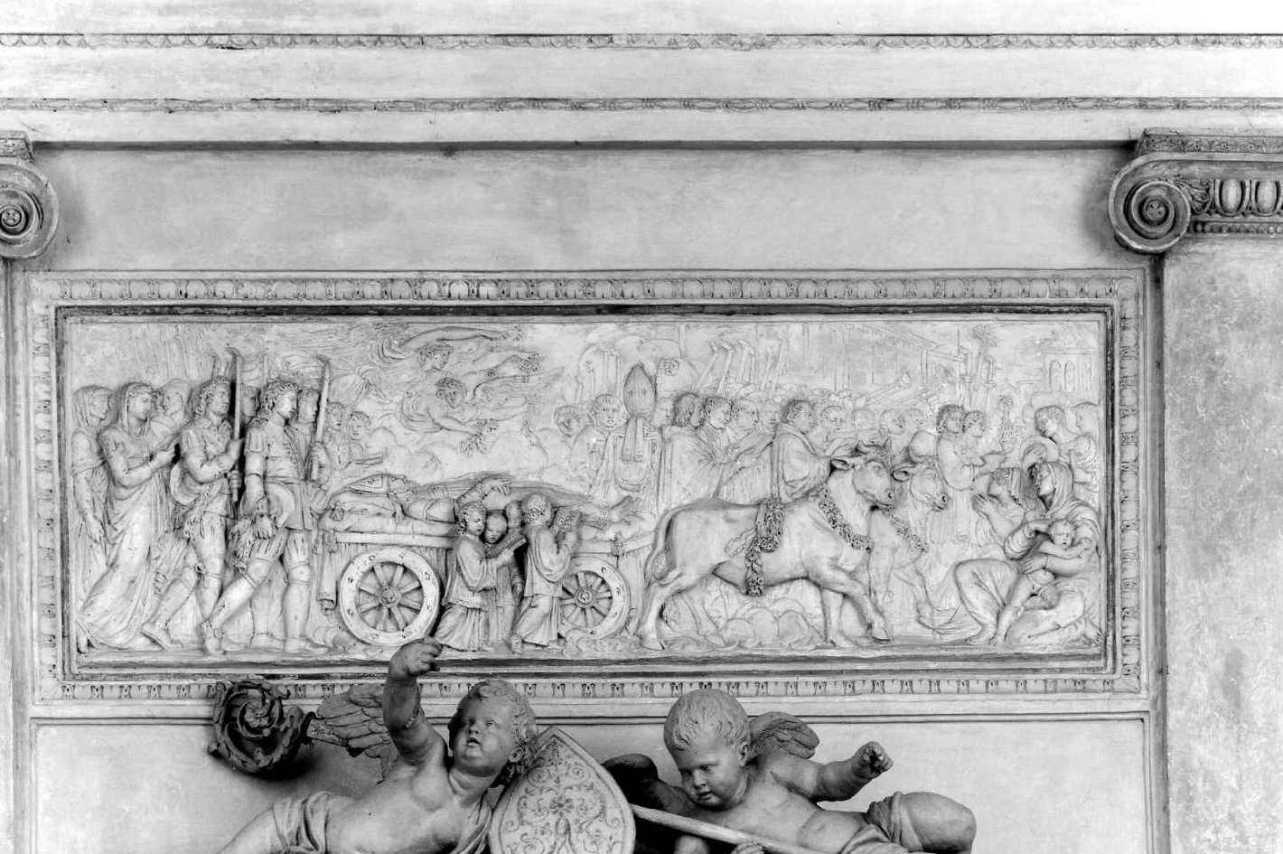 Traslazione del corpo di Sant'Emiliano, con G.B. Ballanti - Faenza